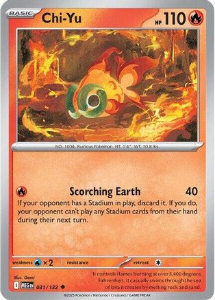 Chi-Yu (031/132) [ME01 Mega Evolution] - Uncommon
