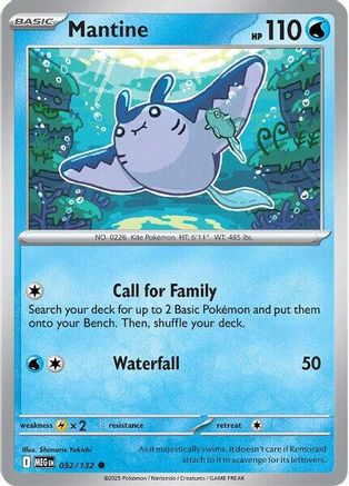Mantine (032/132) [ME01 Mega Evolution] - Common