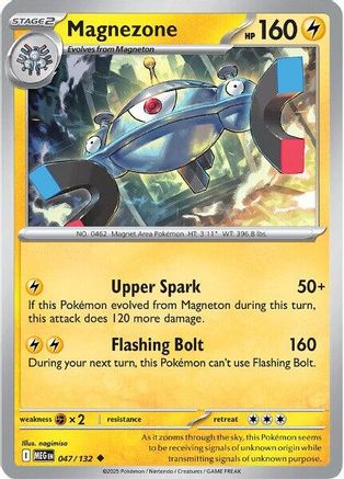 Magnezone (047/132) [ME01 Mega Evolution] Reverse Holofoil - Uncommon