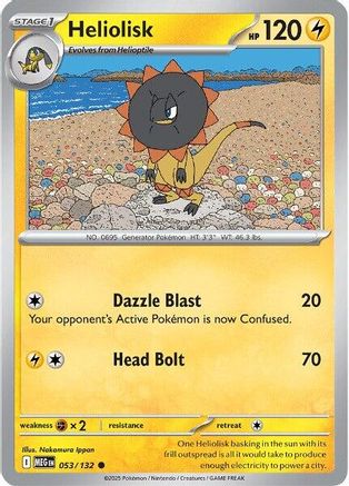 Heliolisk (053/132) [ME01 Mega Evolution] - Common