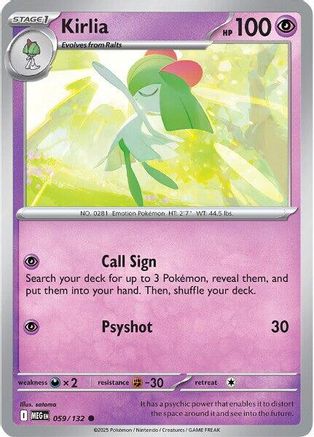 Kirlia (059/132) [ME01 Mega Evolution] - Common