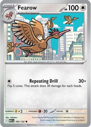 Fearow (103/132) [ME01 Mega Evolution] - Common
