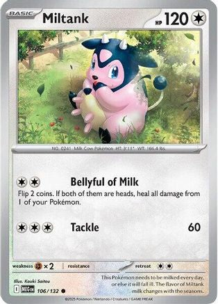 Miltank (106/132) [ME01 Mega Evolution] Reverse Holofoil - Common