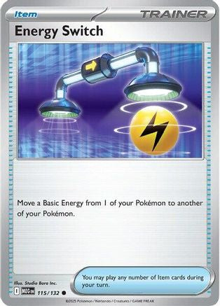 Energy Switch (115/132) [ME01 Mega Evolution] Reverse Holofoil - Common