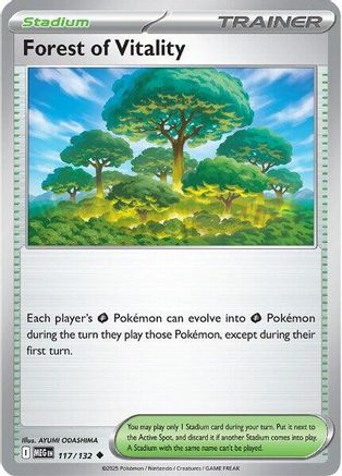 Forest of Vitality (117/132) [ME01 Mega Evolution] - Uncommon