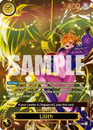 Lilith - OP07-111 (SP) (OP07-111) - Carrying On His Will Foil