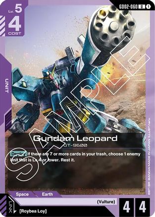 Gundam Leopard (GD02-060) - Dual Impact