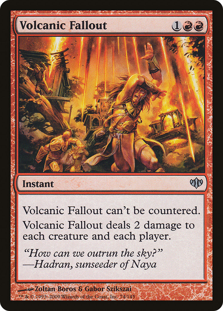 Volcanic Fallout (CON-074) [Conflux]