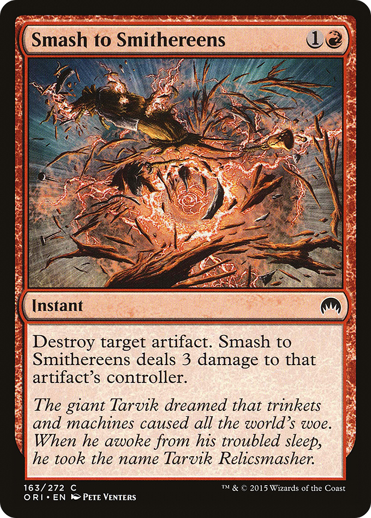 Smash to Smithereens (ORI-163) [Magic Origins] Foil