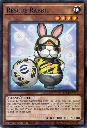 Rescue Rabbit (Parallel Rare) (EFC1-EN001) - eFootball Collaboration Promos Limited