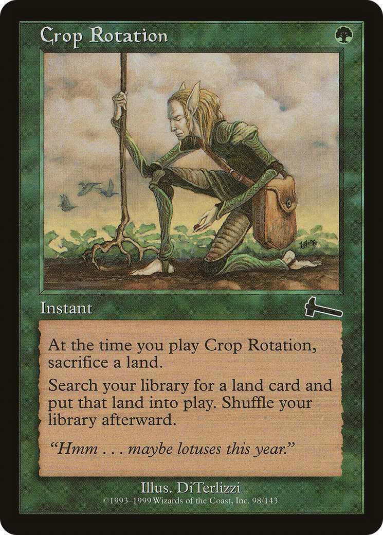 Crop Rotation (ULG-098) [Urza's Legacy]