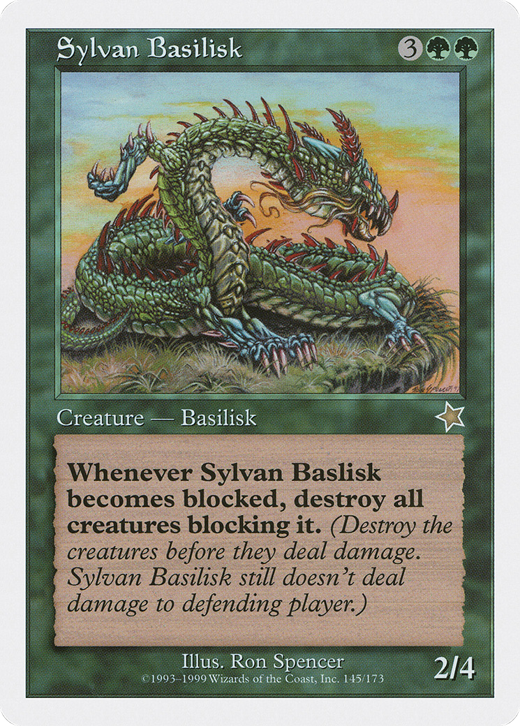 Sylvan Basilisk (S99-145) [Starter 1999]
