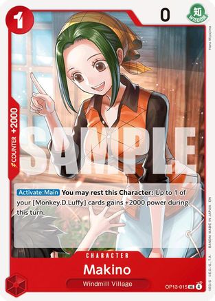 Makino (OP13-015) - Carrying On His Will