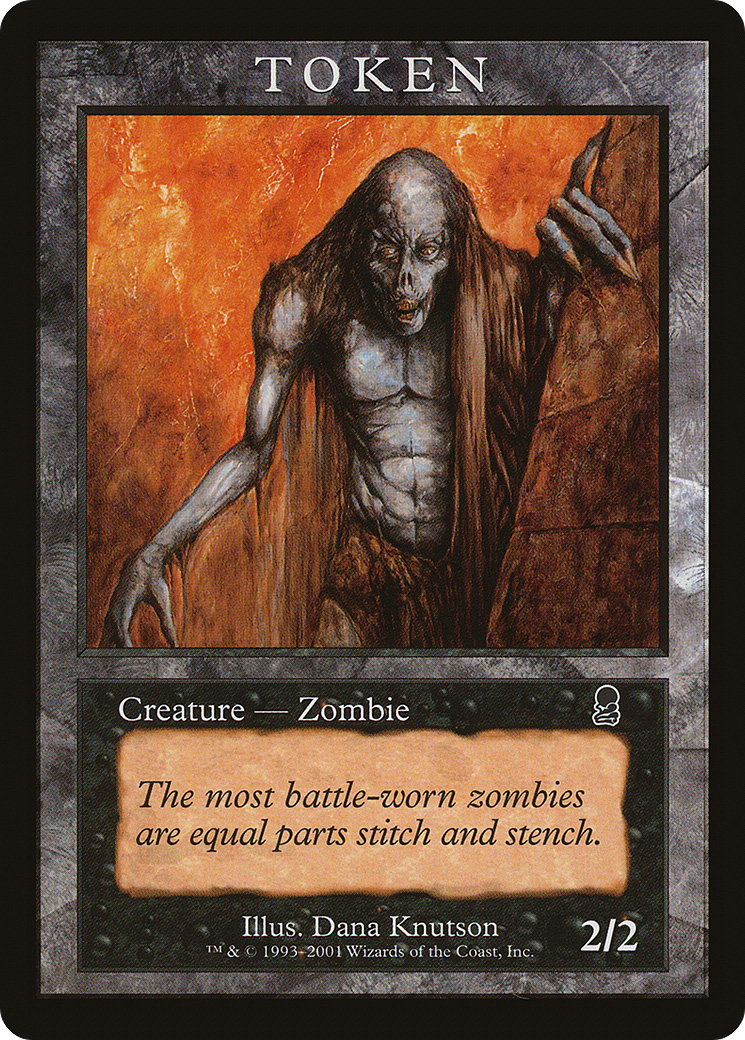 Zombie Token (ODY) [Magic Player Rewards 2002]