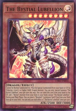 The Bystial Lubellion (Ultra Rare) (CH01-EN010) - THE CHRONICLES DECK: The Fallen & The Virtuous (All-Foil Edition) 1st Edition