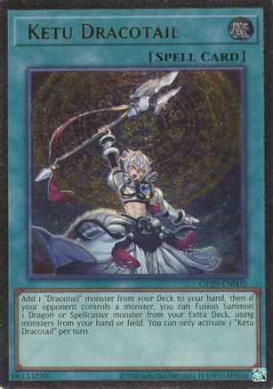 Ketu Dracotail (Ultimate Rare) (OP29-EN003) - OTS Tournament Pack 29 Unlimited
