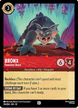 Bronx - Ferocious Beast (114/204) - Whispers in the Well