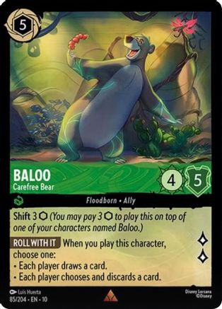 Baloo - Carefree Bear (85/204) - Whispers in the Well