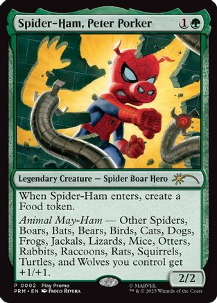 Spider-Ham, Peter Porker (PLAY-002) [Play Promos]