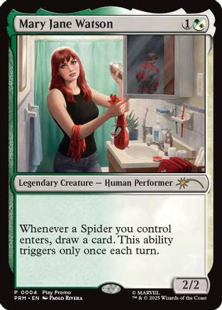 Mary Jane Watson (PLAY-004) [Play Promos] Foil