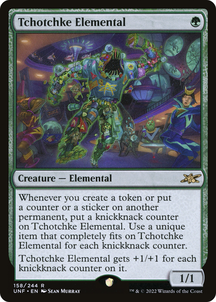 Tchotchke Elemental - Foil [Unfinity]