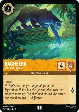 Bagheera - Cautious Explorer (12/204) - Whispers in the Well