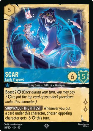 Scar - Eerily Prepared (153/204) - Whispers in the Well