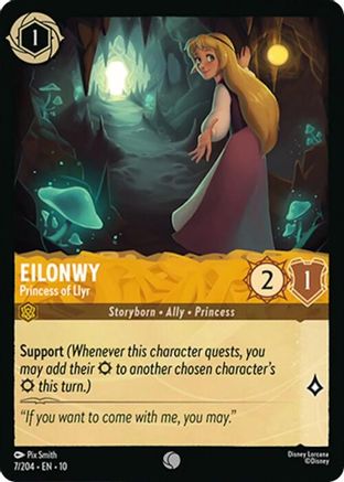 Eilonwy - Princess of Llyr (7/204) - Whispers in the Well Cold Foil