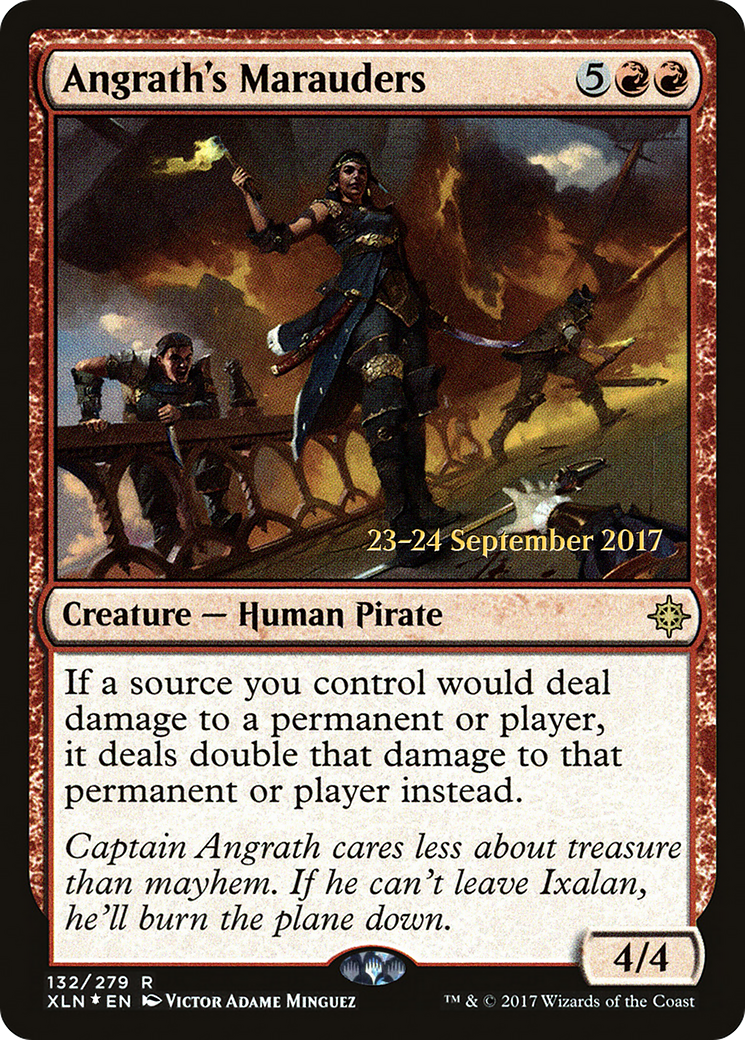 Angrath's Marauders (PRE-132) [Ixalan Promos] Foil