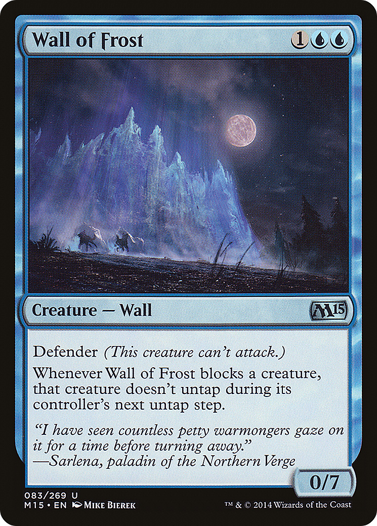 Wall of Frost (M15-083) [Magic 2015]