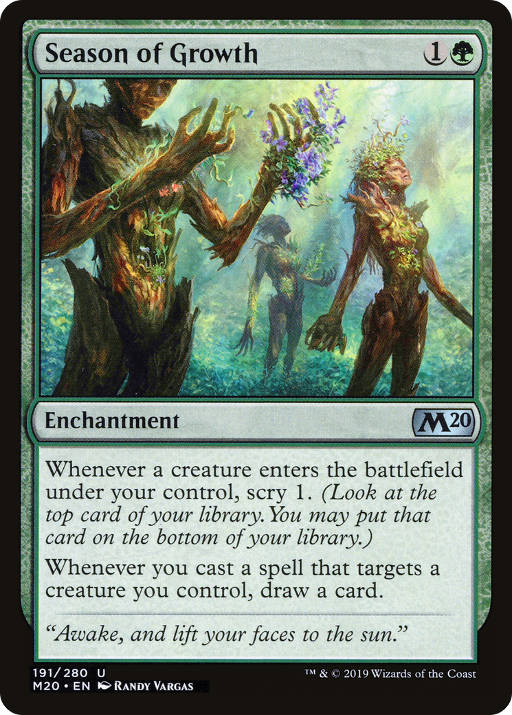 Season of Growth (M20-191) [Core Set 2020]