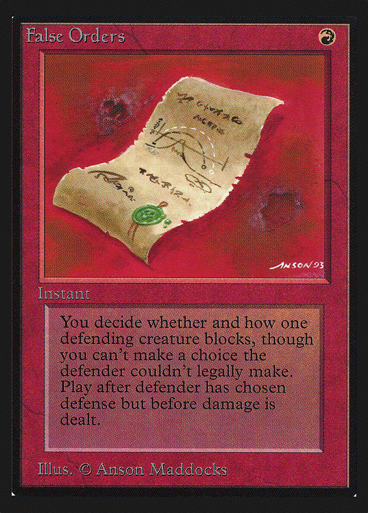 False Orders (CE) [Collectors' Edition]