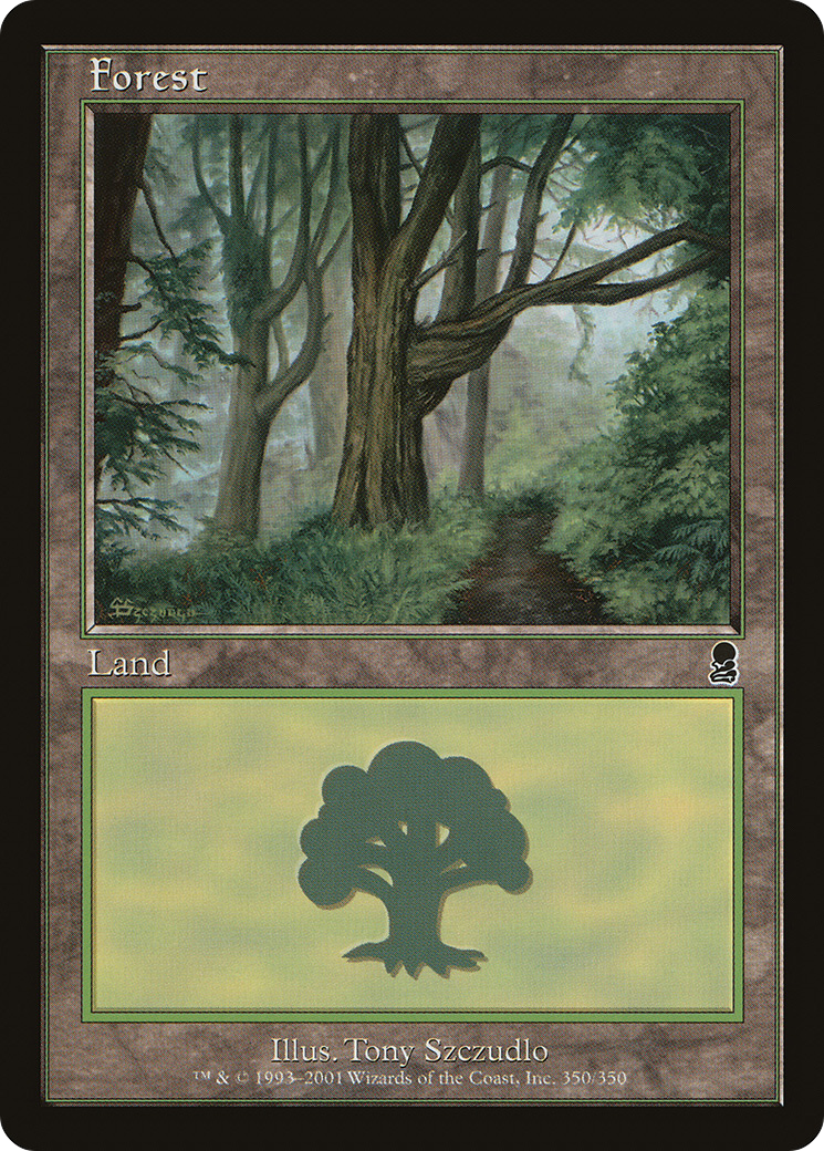 Forest (ODY-350) [Odyssey] Foil
