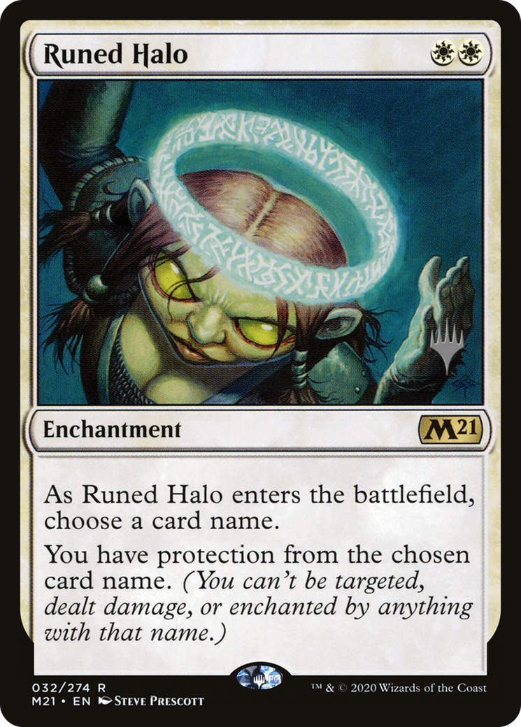 Runed Halo (PPM21-032) [Promo Pack: Core Set 2021 Promos]