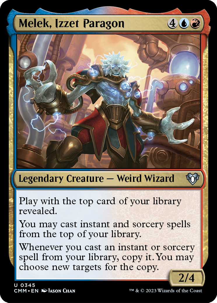Melek, Izzet Paragon (CMM-345) [Commander Masters]