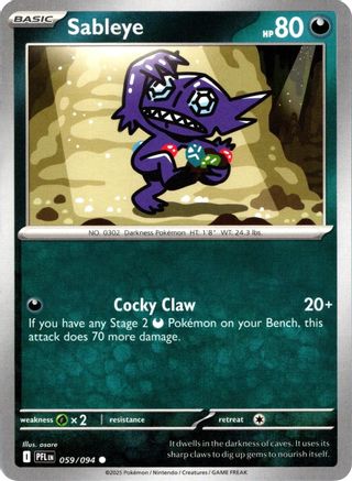 Sableye (059/094) [ME02 Phantasmal Flames] - Common
