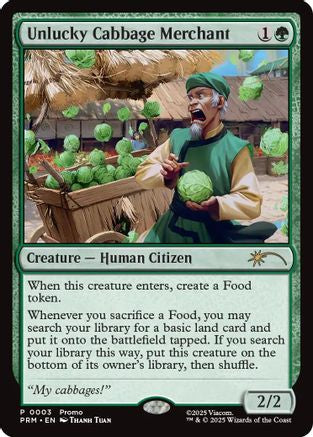 Unlucky Cabbage Merchant (UMP-003) [Unique and Miscellaneous Promos]