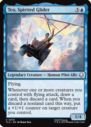Teo, Spirited Glider (TLA-074) [Avatar: The Last Airbender]