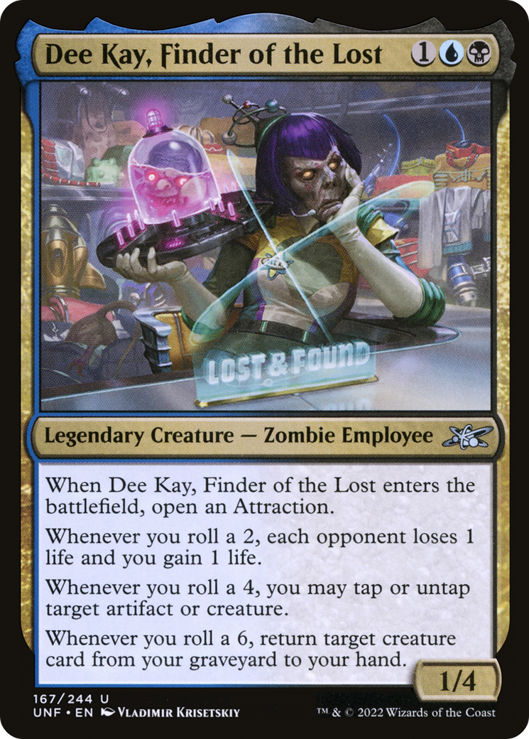 Dee Kay, Finder of the Lost - Foil [Unfinity]