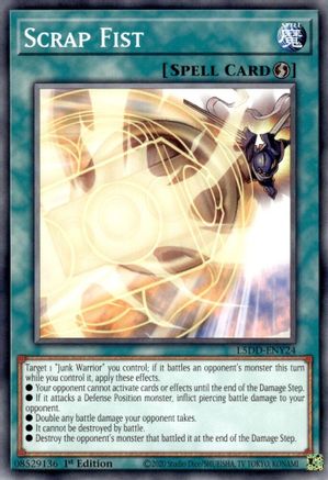 Scrap Fist (Common) (L5DD-ENY24) - Legendary 5D's Decks 1st Edition