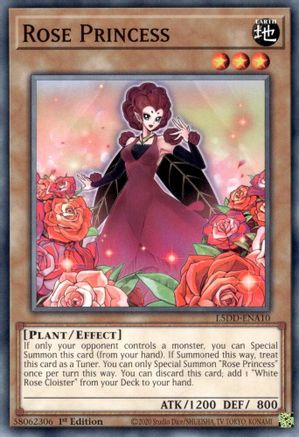 Rose Princess (Common) (L5DD-ENA10) - Legendary 5D's Decks 1st Edition