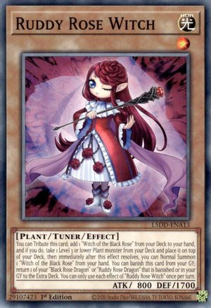 Ruddy Rose Witch (Common) (L5DD-ENA13) - Legendary 5D's Decks 1st Edition