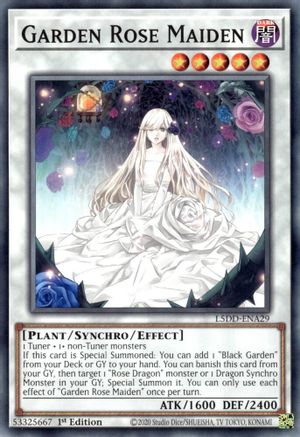 Garden Rose Maiden (Common) (L5DD-ENA29) - Legendary 5D's Decks 1st Edition