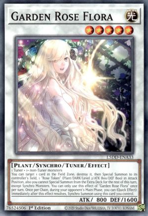 Garden Rose Flora (Common) (L5DD-ENA33) - Legendary 5D's Decks 1st Edition