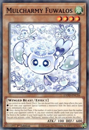 Mulcharmy Fuwalos (Common) (L5DD-ENC16) - Legendary 5D's Decks 1st Edition