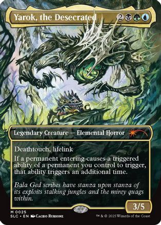 Yarok, the Desecrated (SLC-025) [Secret Lair Countdown Kit]