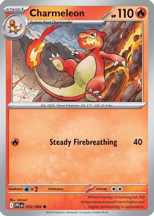 Charmeleon (012/094) [ME02 Phantasmal Flames] - Common