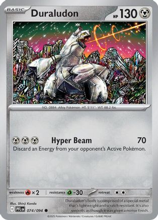 Duraludon (074/094) [ME02 Phantasmal Flames] Reverse Holofoil - Common