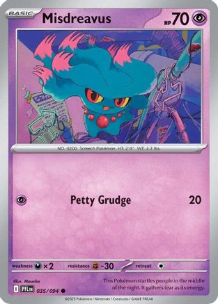 Misdreavus (035/094) [ME02 Phantasmal Flames] - Common