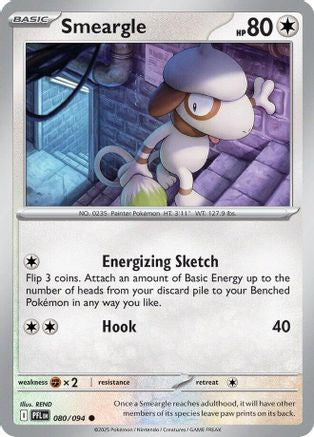 Smeargle (080/094) [ME02 Phantasmal Flames] Reverse Holofoil - Common